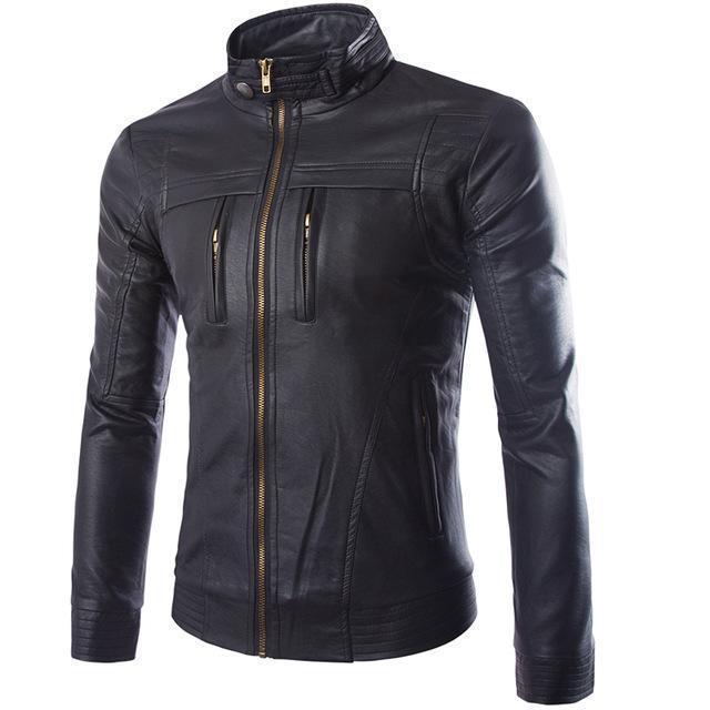 Blackriss™Men's Leather Jacket-Blackriss