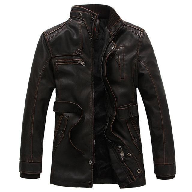 Blackriss™Men's Leather Jacket-Blackriss