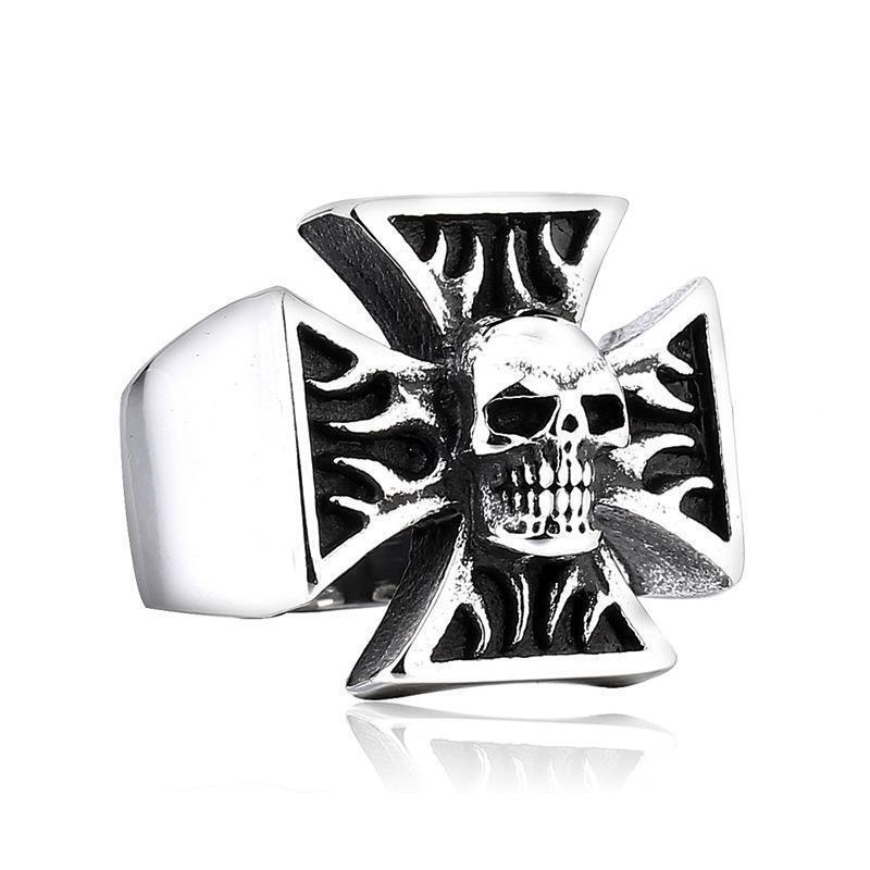 BLACKRISS™Gothic Punk Rock Ring-Blackriss
