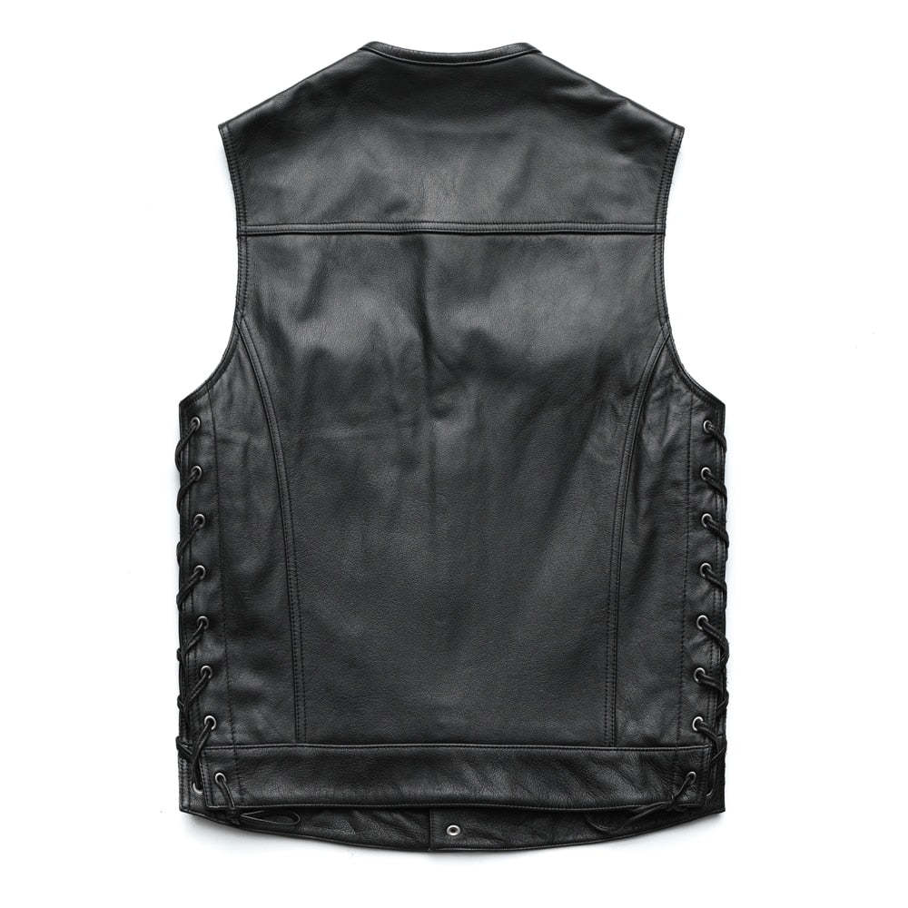 Blackriss™Men's Genuine Leather Vest-Blackriss