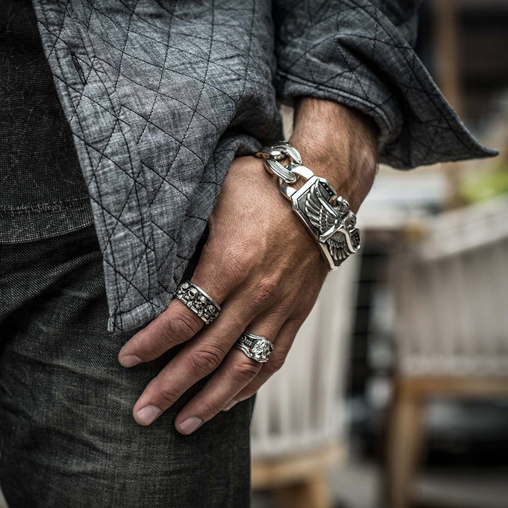 BLACKRISS™Double Eagles Covenant Rider Bracelet-Blackriss