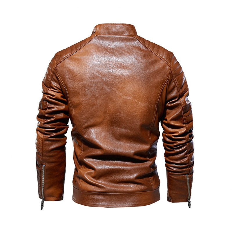 Blackriss™Men's Leather Jacket-Blackriss
