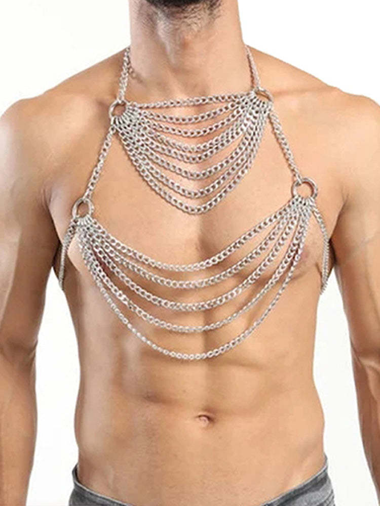 BLACKRISS™Men's Stainless Steel Restraint Chain-Blackriss