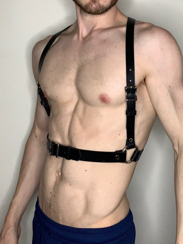 BLACKRISS™Trendy Punk Belt Harness - Black-Blackriss