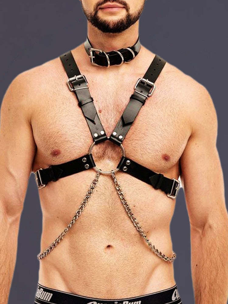 BLACKRISS™Trendy Waist Chain Harness - Black-Blackriss