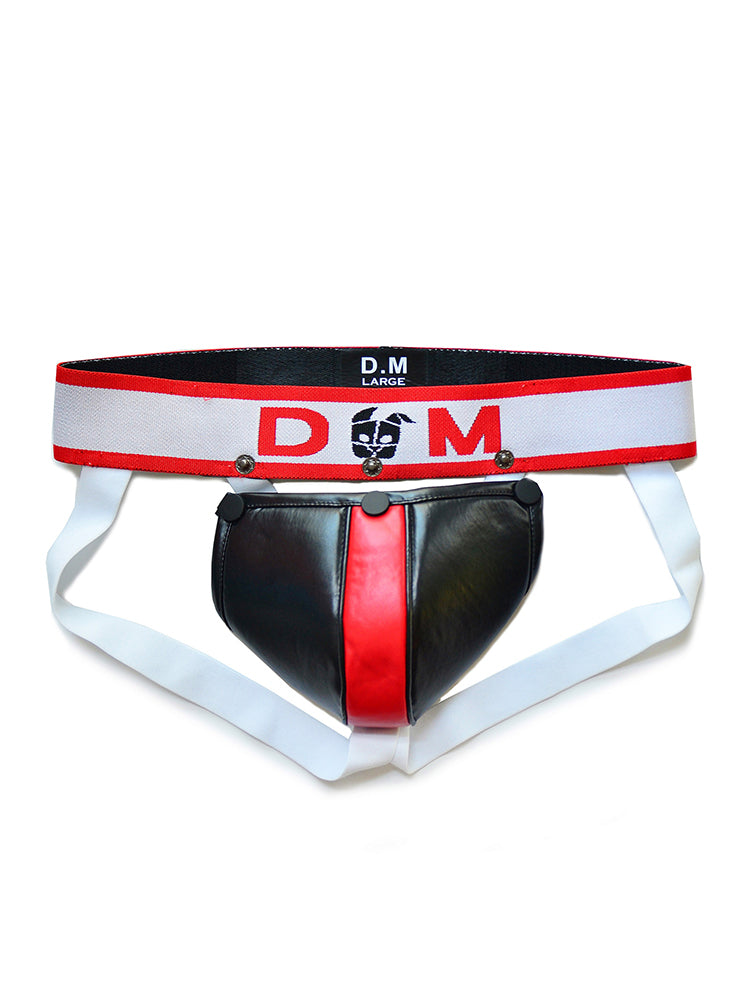 BLACKRISS™Detachable Button Leather Thong-Blackriss