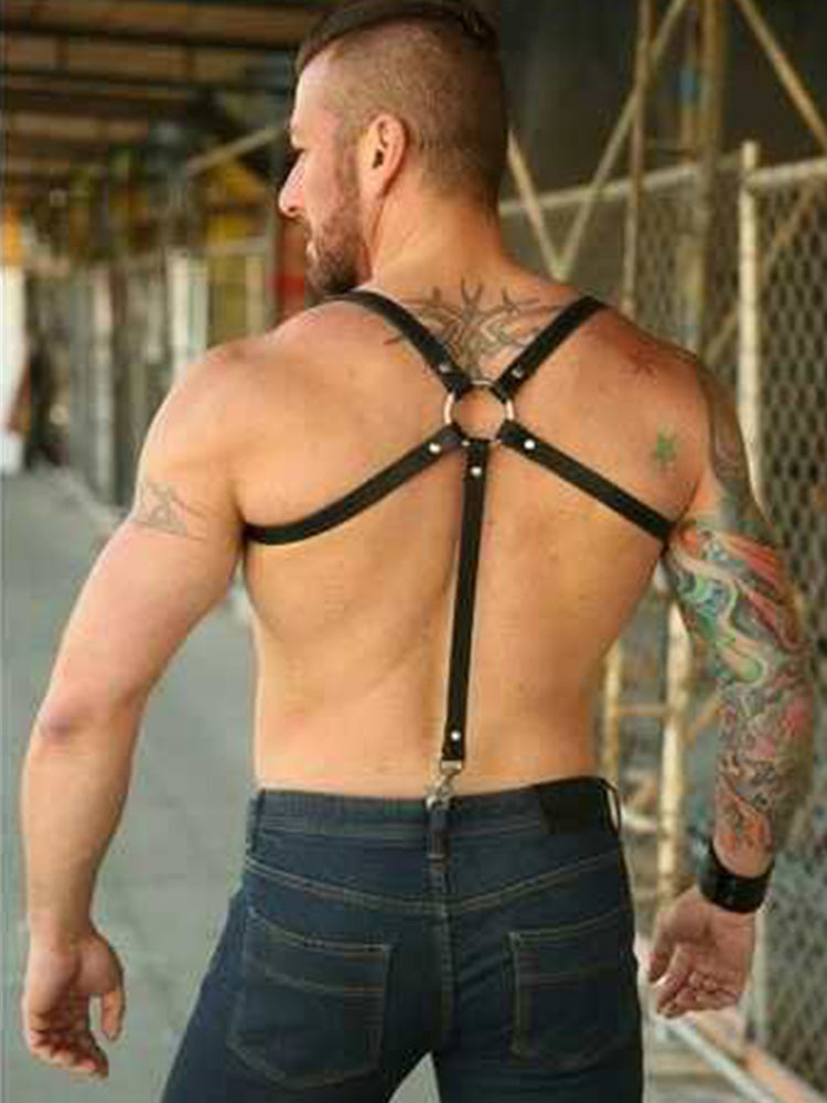 BLACKRISS™Men's Suit Pants Harness - Black-Blackriss