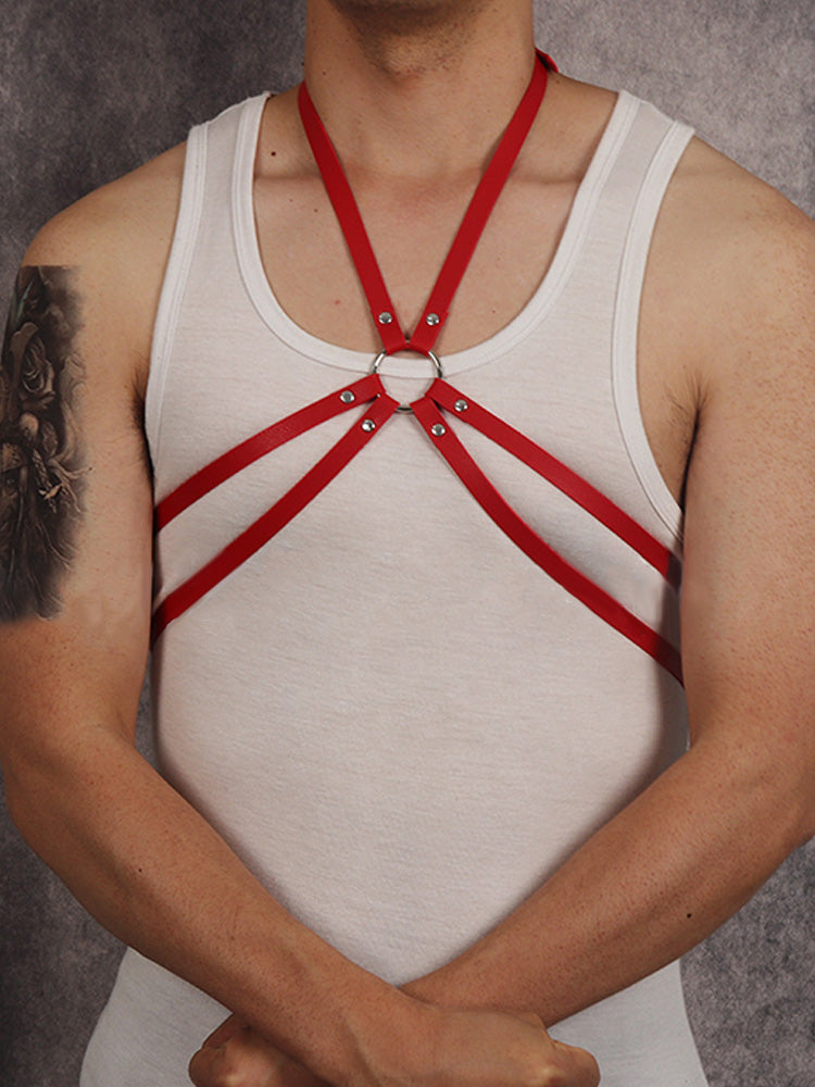 BLACKRISS™Sexy Tuning Outfit Corset Studded Bondage Belt Harness-Blackriss