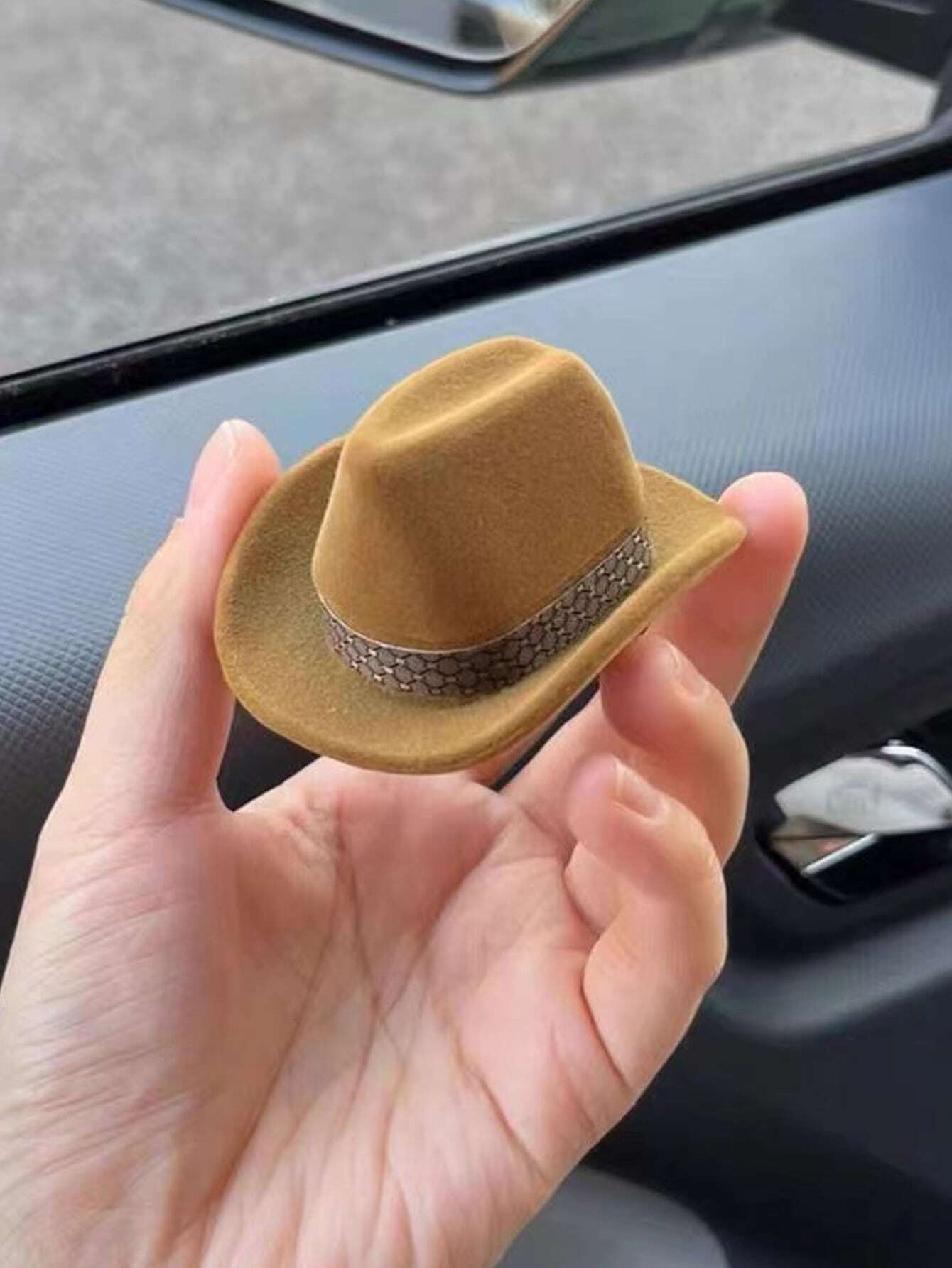 BLACKRISS™Cowboy/Cowgirl Hat jewellery gift/storage box-Blackriss