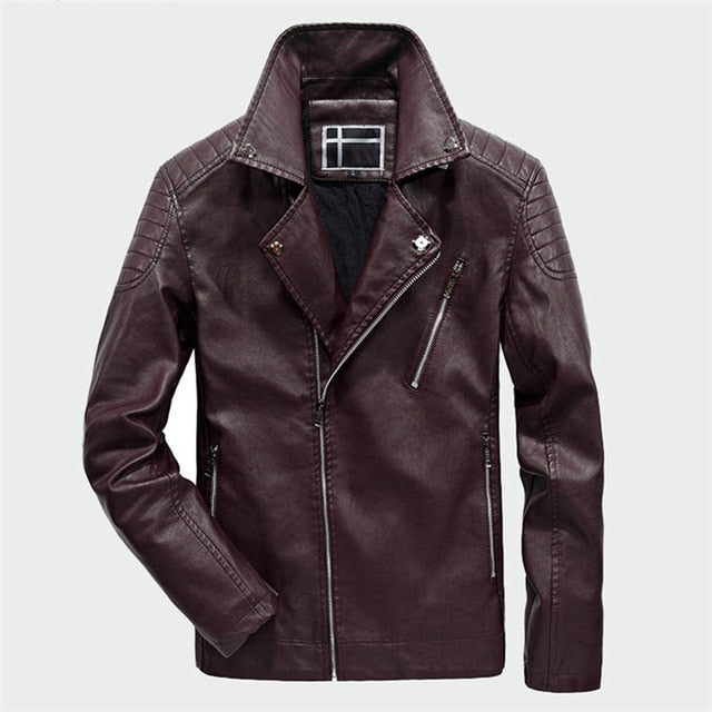 Blackriss™Men's Leather Jacket-Blackriss