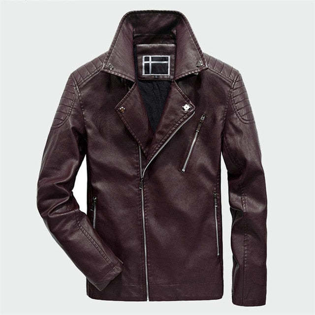 Blackriss™Men's Leather Jacket-Blackriss
