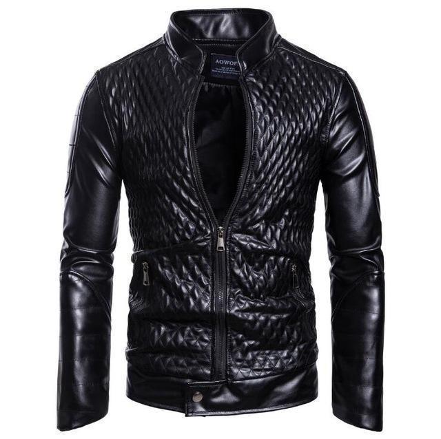 Blackriss™Men's Leather Jacket-Blackriss