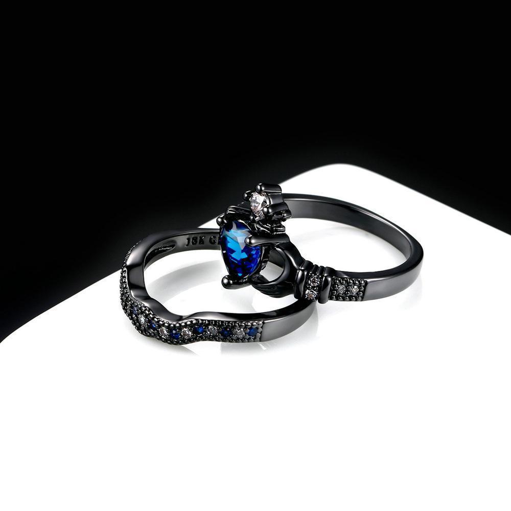 Blackriss™Gothic Heart Ring-Blackriss