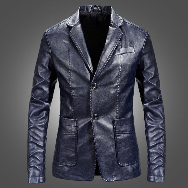 Blackriss™Men's Leather Jacket-Blackriss