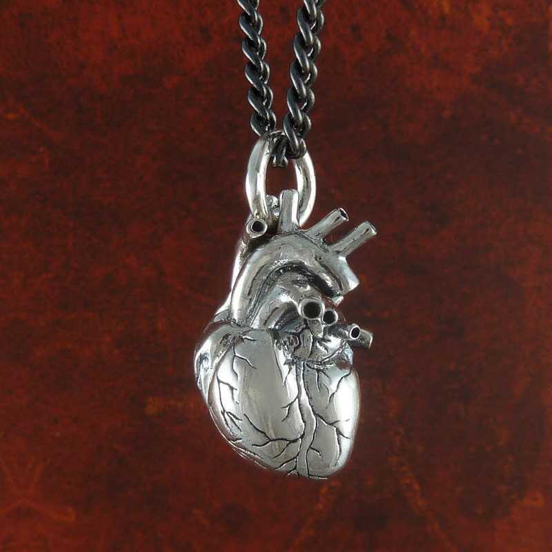 BLACKRISS™💖LAST DAY 49% OFF💖-Anatomical Heart necklace Jewelry-Blackriss