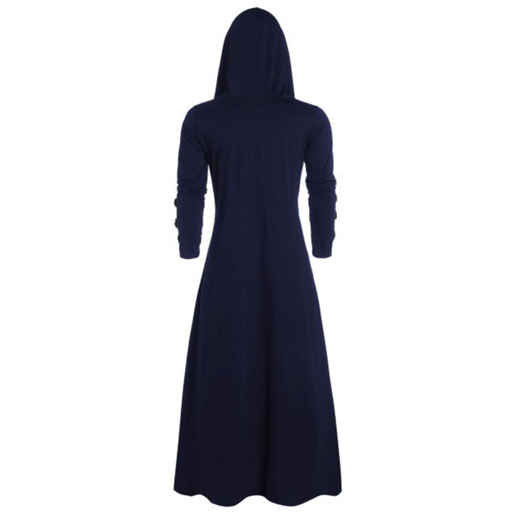 BLACKRISS™Mens Gothic Long Cloak Coat-Blackriss