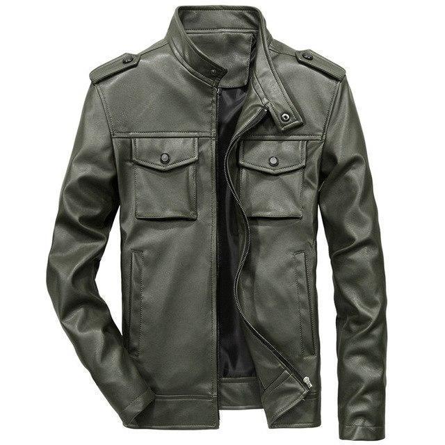 Blackriss™Men's Leather Jacket-Blackriss