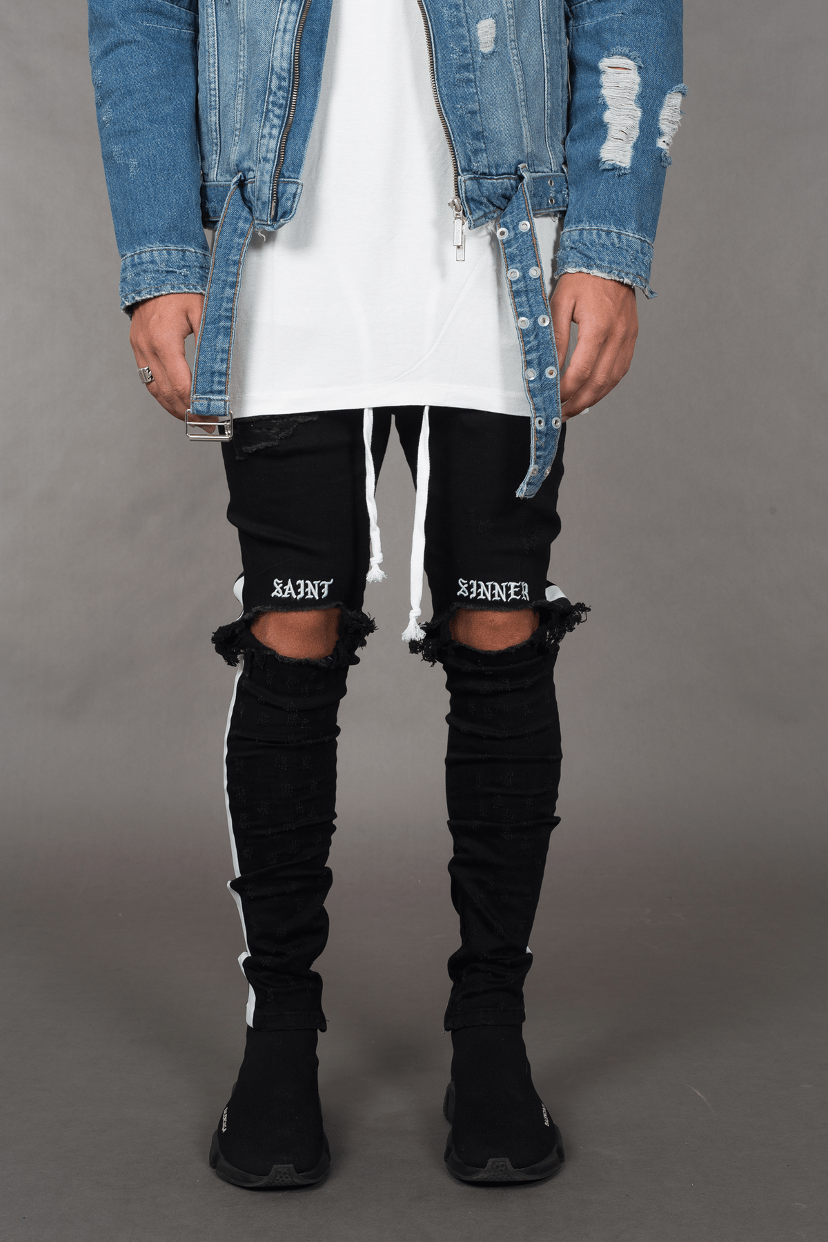 BLACKRISS™Saint Sinner Jeans-Blackriss