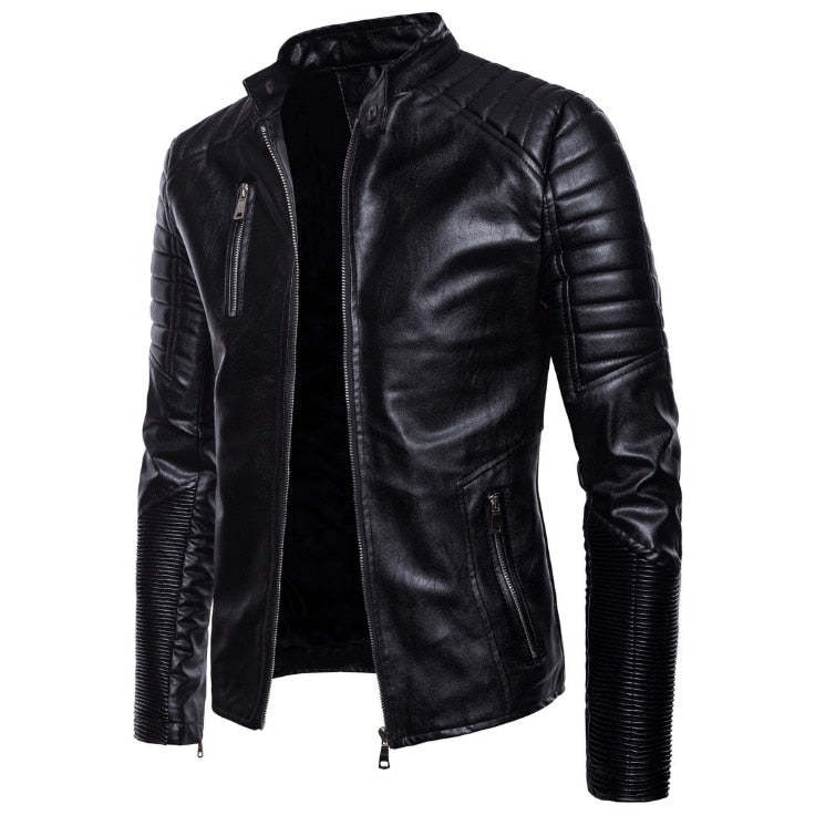Blackriss™Men's Leather Jacket-Blackriss