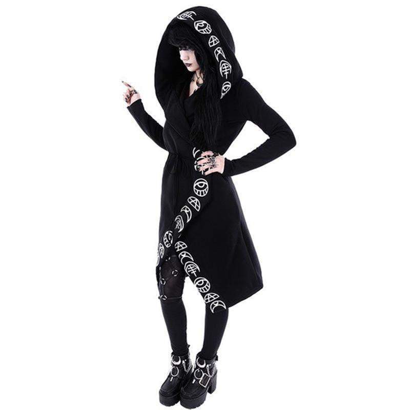 BLACKRISS™Gothic Witch Hoodie-Blackriss