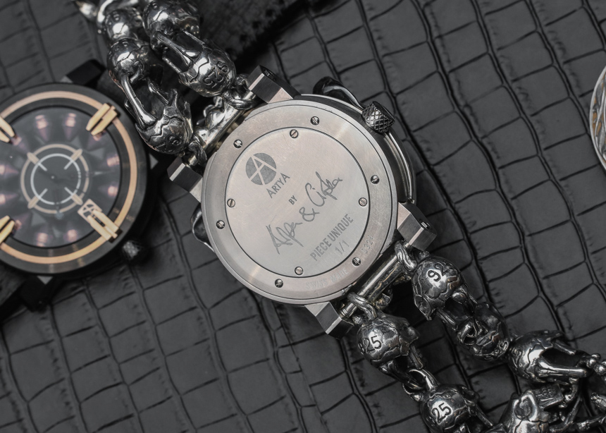 BLACKRISS™Men's Raging Skull Watch--Openable sterling silver skull cap-Blackriss