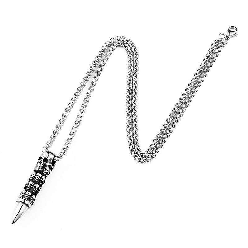 BLACKRISS™Stainless Steel Skull Pendant-Blackriss