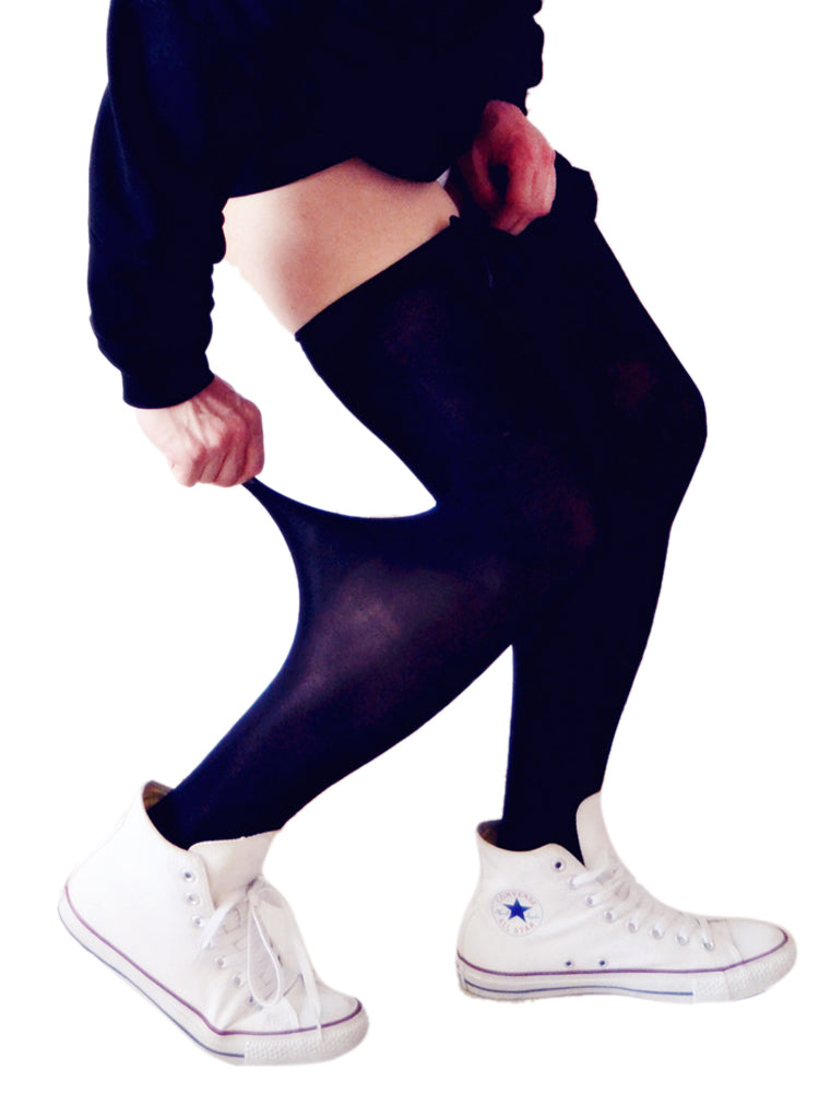 BLACKRISS™Cute Velvet Bow Stockings-Blackriss