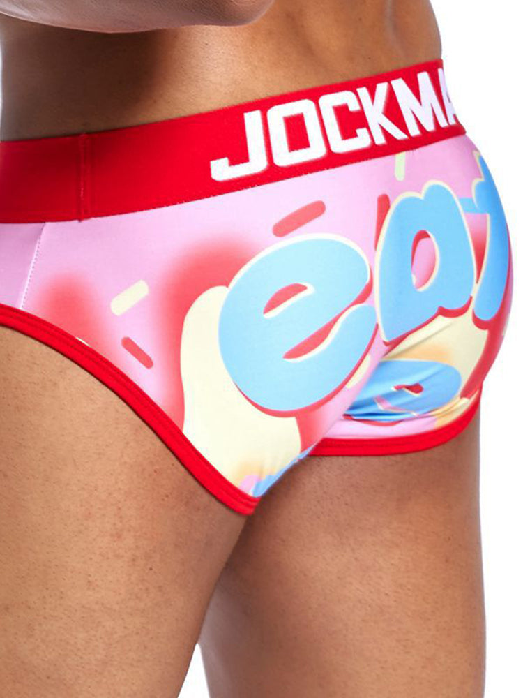BLACKRISS™Men's Cake Print Soft Brief-Blackriss