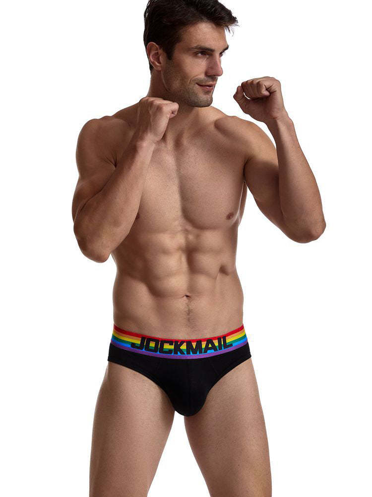 BLACKRISS™Low Waist Sexy Rainbow Briefs-Blackriss