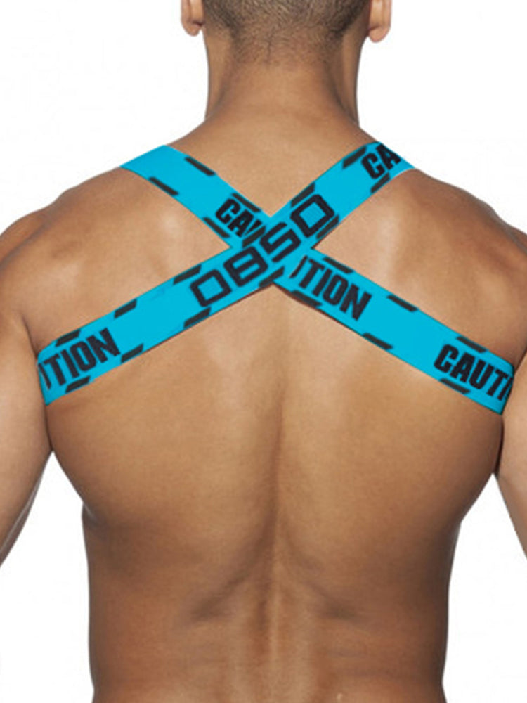 BLACKRISS™Men's Chest Fitness Sports Elastic Shoulder Strap-Blackriss