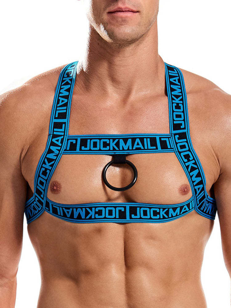 BLACKRISS™Fitness Chest Strap Fashion Letter Shoulder Strap-Blackriss