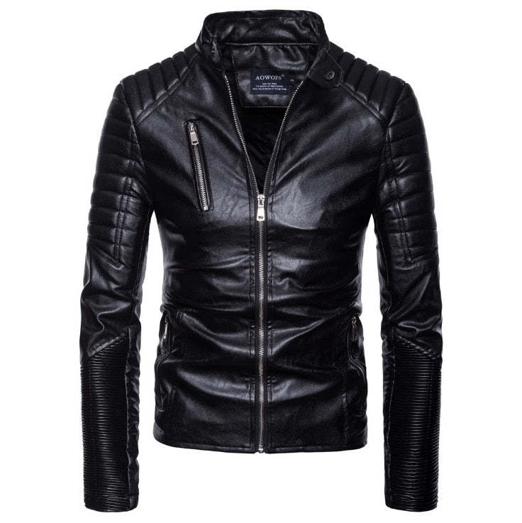 Blackriss™Men's Leather Jacket-Blackriss