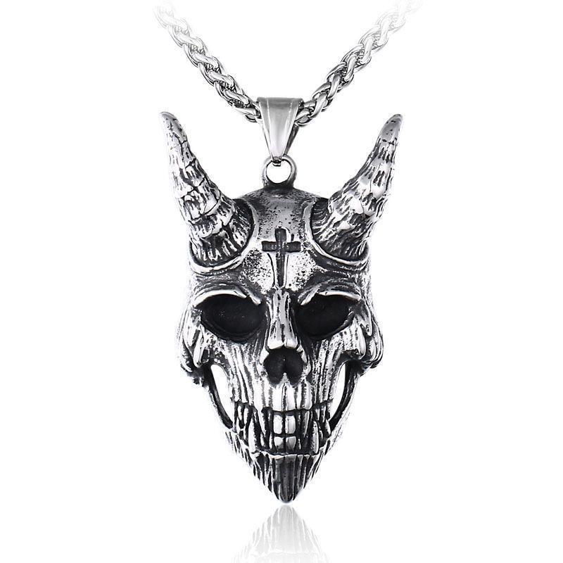 BLACKRISS™Skull Biker Pendant-Blackriss