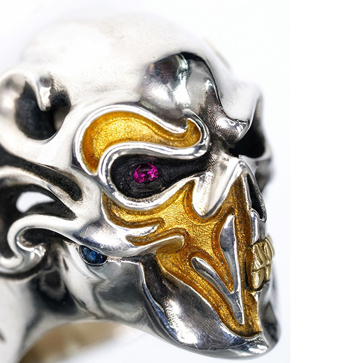 BLACKRISS™Split Angels - Skull Double-sided Ring-Blackriss