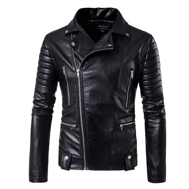 Blackriss™Men's Leather Jacket-Blackriss