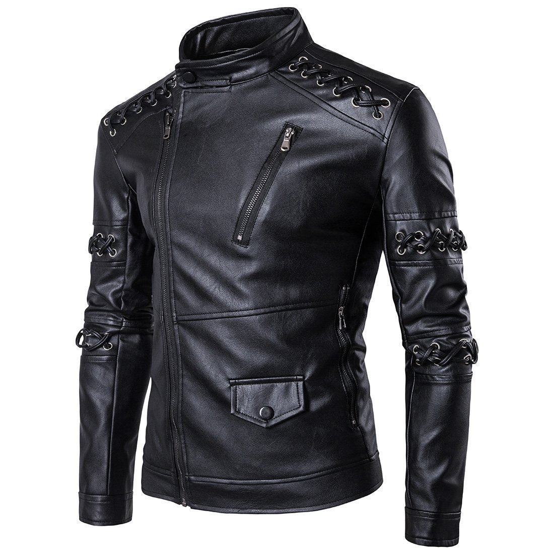Blackriss™Men's Leather Jacket-Blackriss