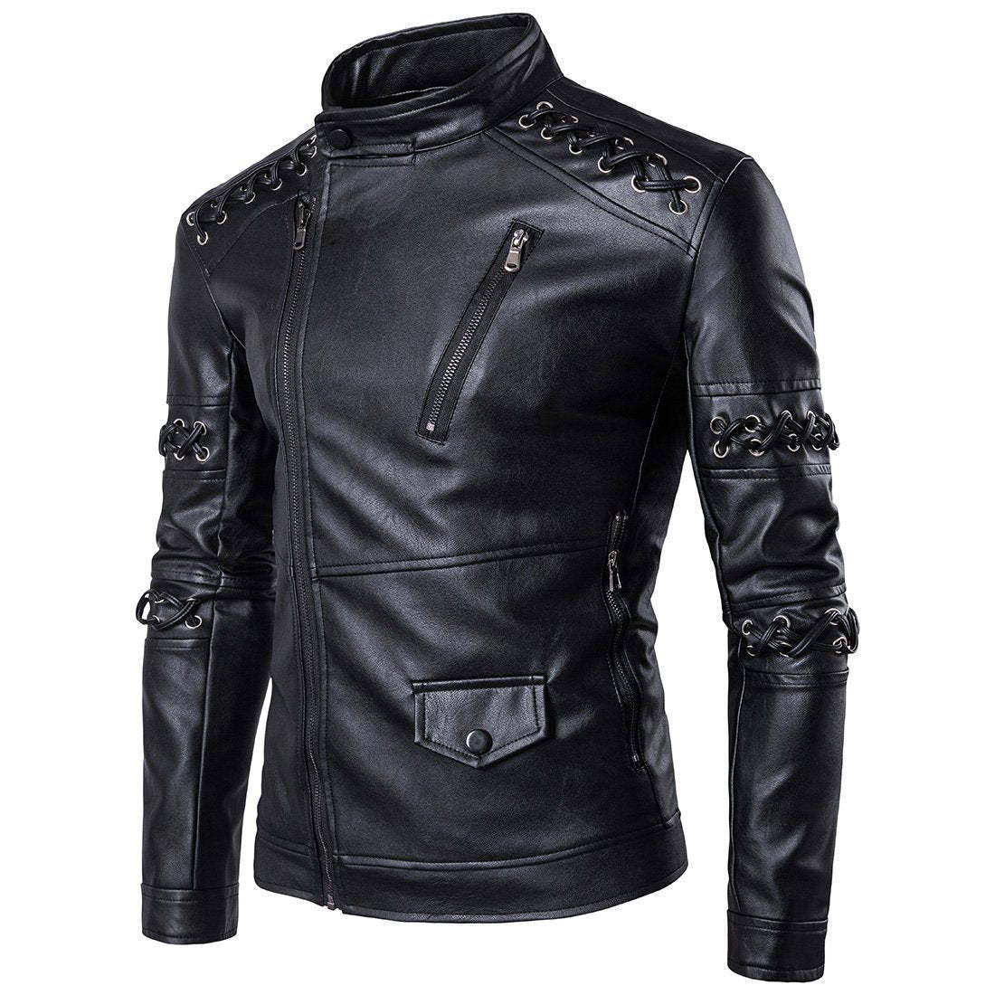 Blackriss™Men's Leather Jacket-Blackriss