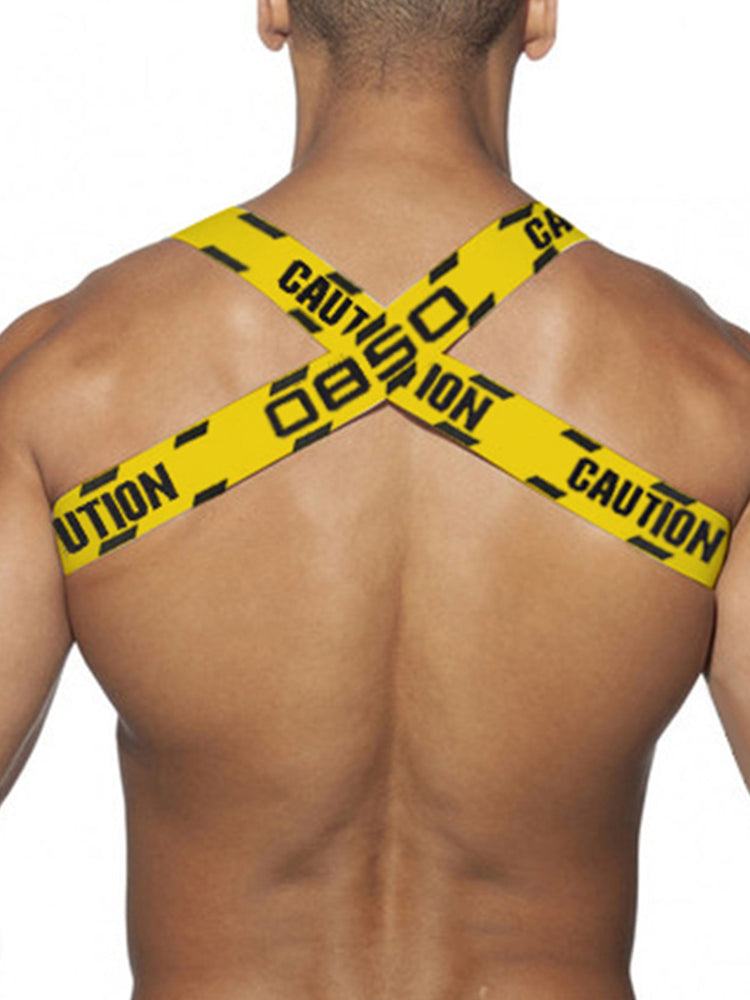 BLACKRISS™Men's Chest Fitness Sports Elastic Shoulder Strap-Blackriss