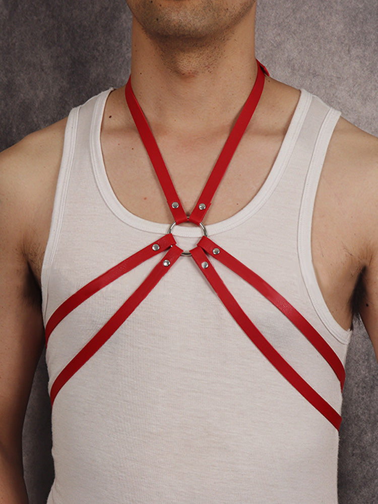 BLACKRISS™Sexy Tuning Outfit Corset Studded Bondage Belt Harness-Blackriss