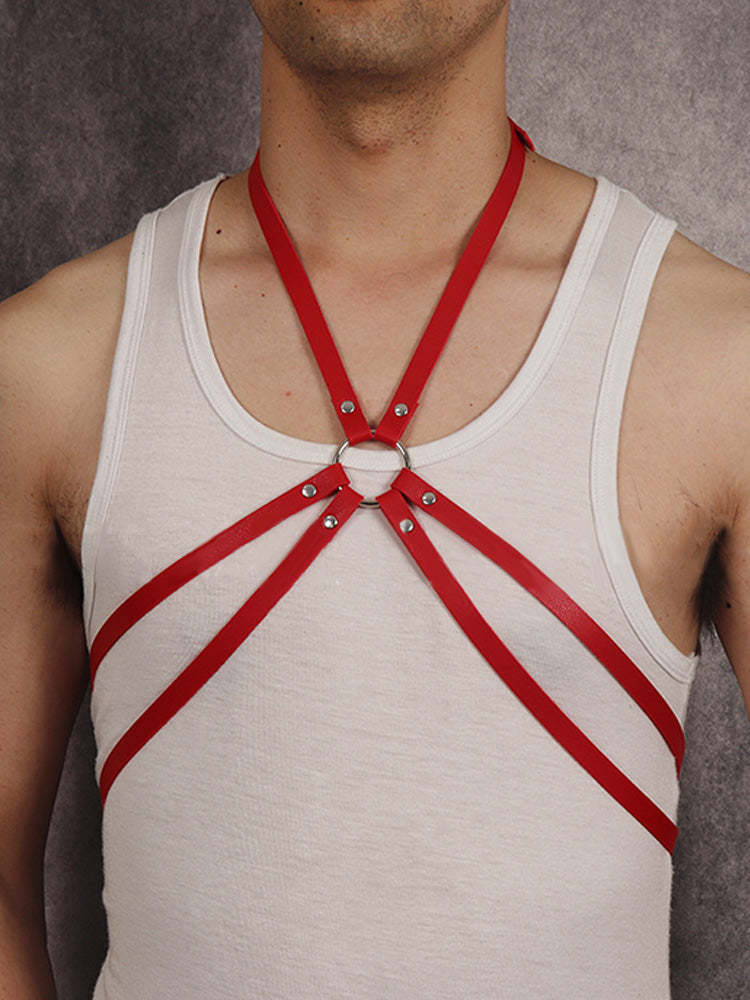 BLACKRISS™Sexy Tuning Outfit Corset Studded Bondage Belt Harness-Blackriss