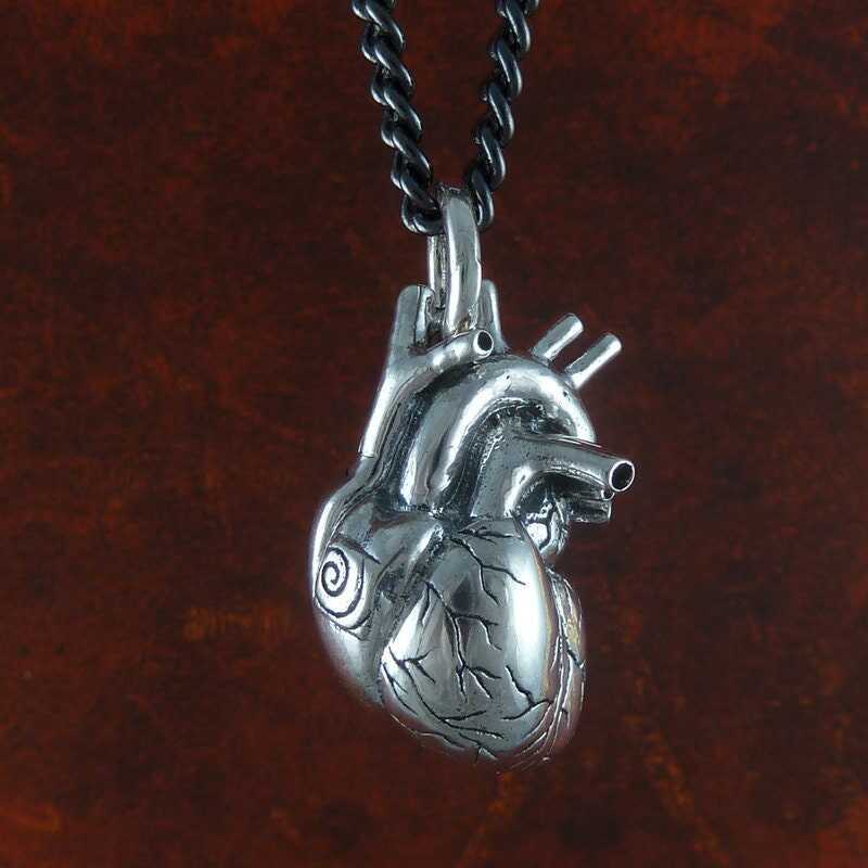 BLACKRISS™💖LAST DAY 49% OFF💖-Anatomical Heart necklace Jewelry-Blackriss