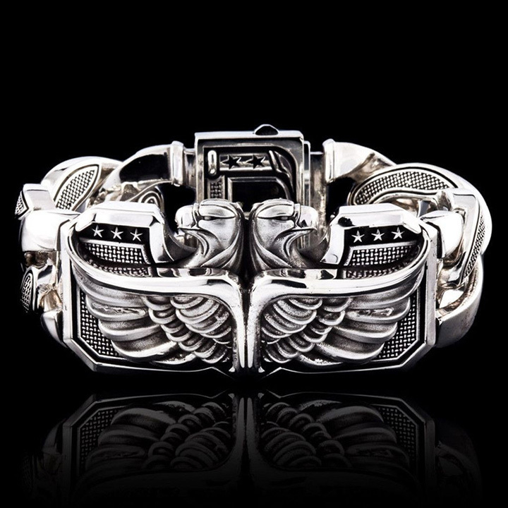 BLACKRISS™Double Eagles Covenant Rider Bracelet-Blackriss