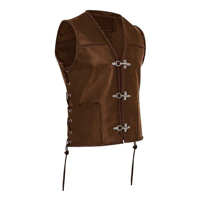 Blackriss™Men's Leather Vest-Blackriss