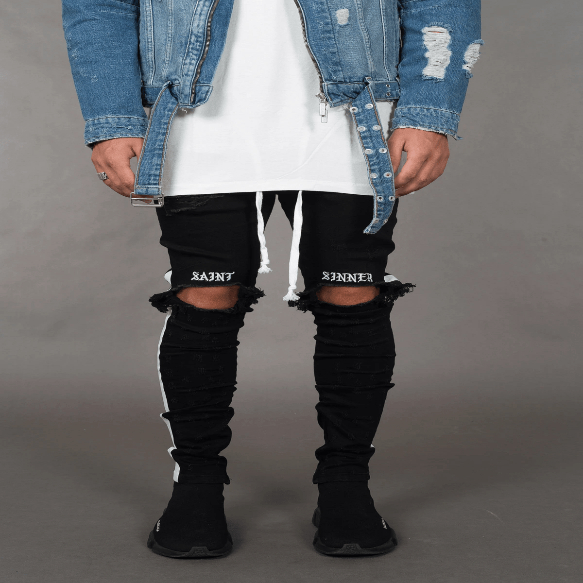 BLACKRISS™Saint Sinner Jeans-Blackriss