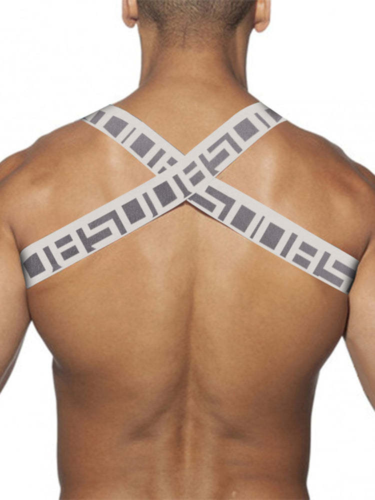 BLACKRISS™Men's Chest Sports Body Shape Elastic Strap-Blackriss