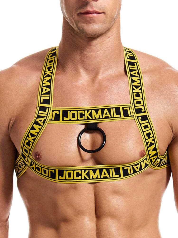 BLACKRISS™Fitness Chest Strap Fashion Letter Shoulder Strap-Blackriss