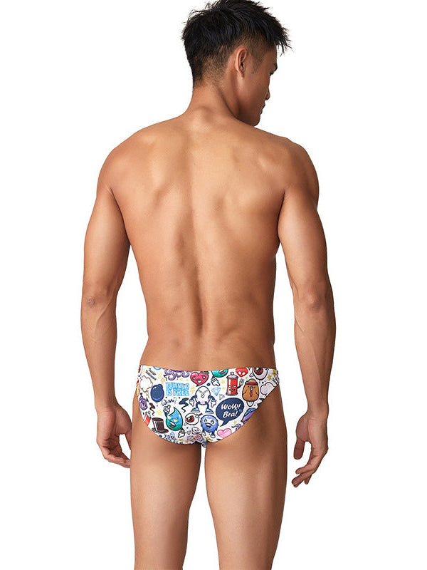 BLACKRISS™Sexy Low Waist Cartoon Pattern Briefs-Blackriss
