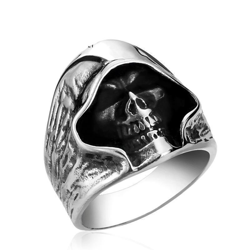 BLACKRISS™Retro Death Skull Ring-Blackriss