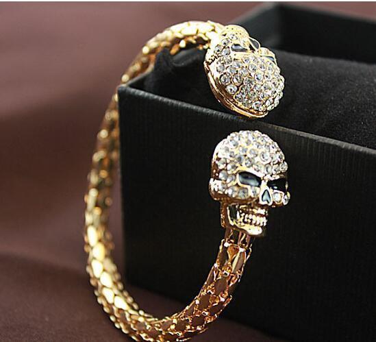 Blackriss™Crystal Skull Bracelet-Blackriss