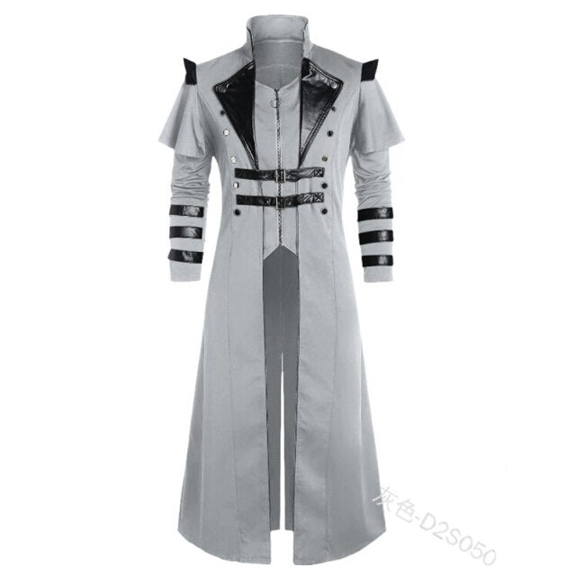 BLACKRISS™ Gothic Court Party Armor Men Coats-Blackriss